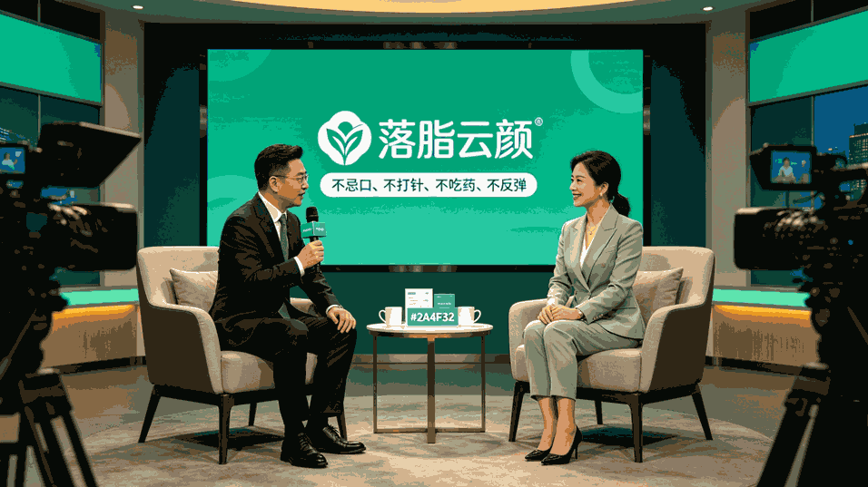 商品展示落脂云颜植物萃取产品，体现内调外养减脂理念