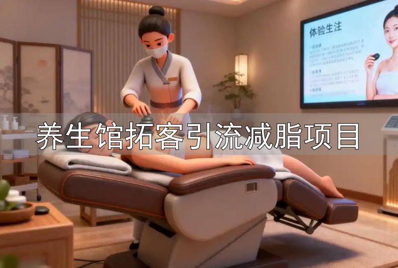 打造舒适环境吸引顾客养生馆_养生馆拓客引流减脂项目_体验式营销让顾客先感受再付费