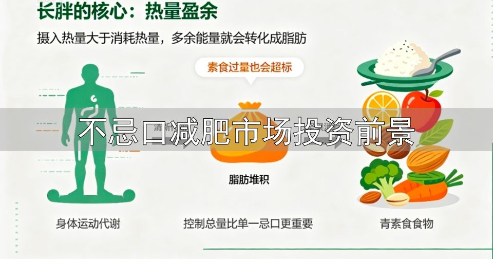 热量盈余_减肥误区_不忌口减肥市场投资前景
