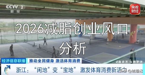 体育强国建设“十五五”规划_普通人低成本体育创业_2026减脂创业风口分析